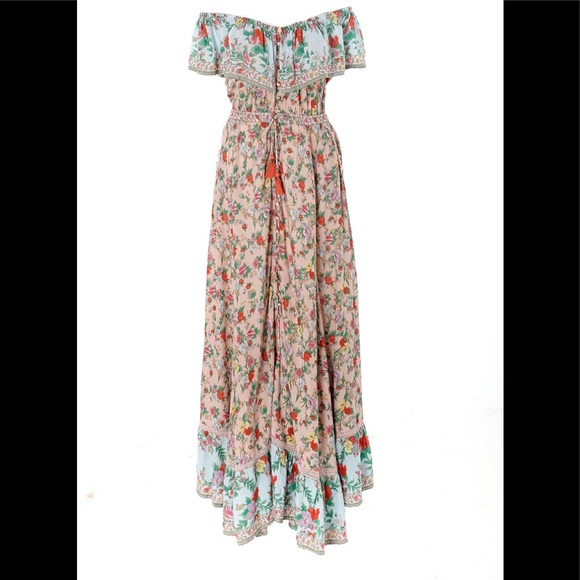 ⚠️FINAL MARKDOWN ⚠️Hosannah Maxi Dress - Lotus - Picture 7 of 8